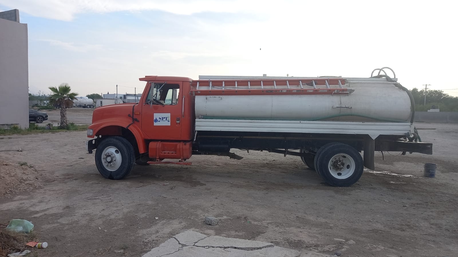 Entrega de agua a domicilio